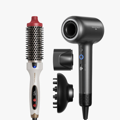 Holiday LE Blowout Boost and dark gray Turblow Pro display on a white background