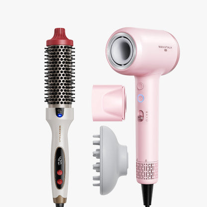 Holiday LE Blowout Boost and pink Turblow Pro display on a white background