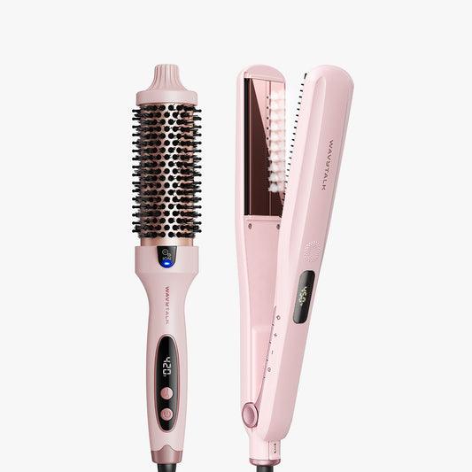 Pink Blowout Boost and pink Steam Sesh on a white background
