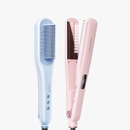 Blue Steamline Pro and pink Steam Sesh on a white background