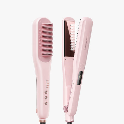 Pink Steamline Pro and pink Steam Sesh on a white background